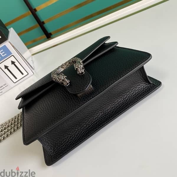 Gucci dionysus black genuine leather mini bag brand new (not used) 13
