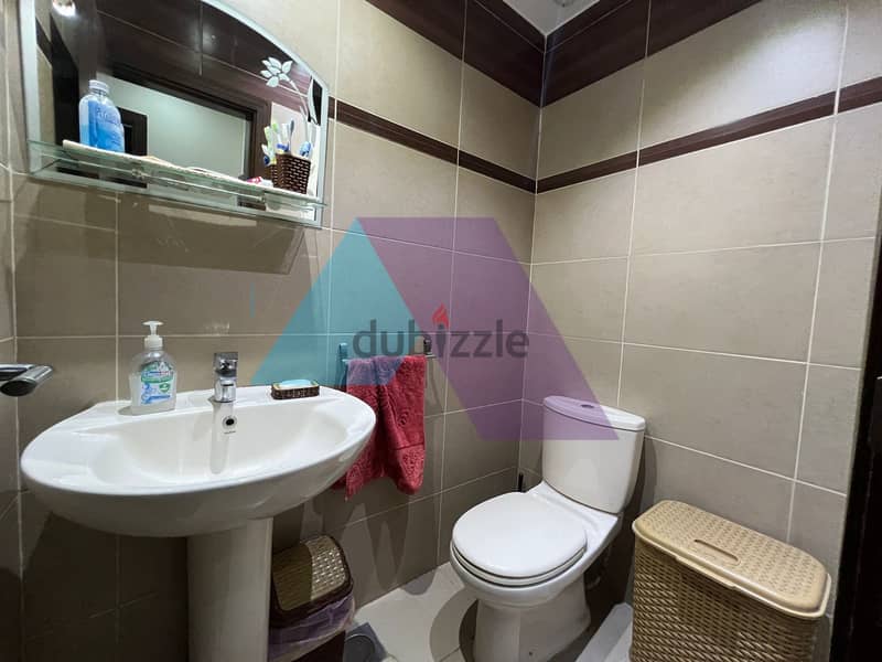 HOT DEAL, Decorated 102m2 apartment + 140m2 terrace for sale in Jbeil 8