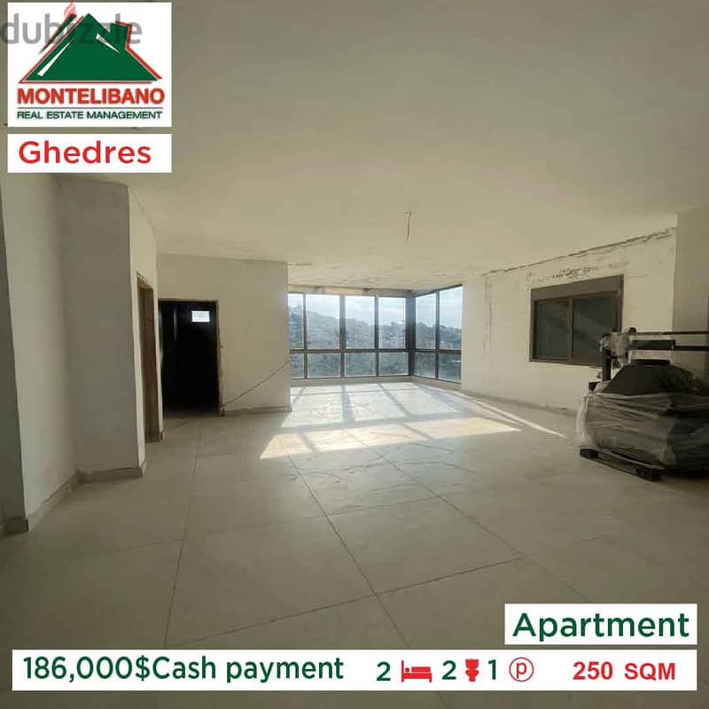 186.000$Cash payment!!Apartment for sale in Ghedres!! 1