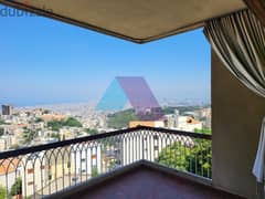 Furnished 350m2 apartment+open view for rent in Baabda/Tallet El Rayes 0