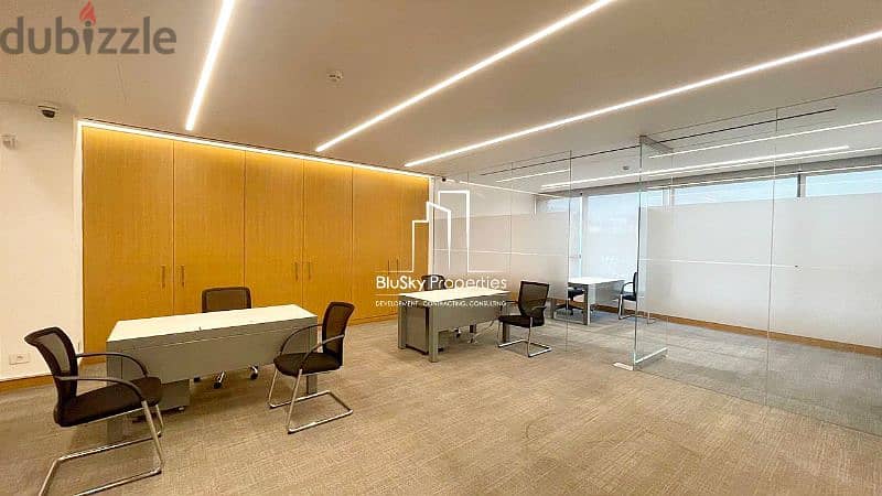 Office 250m² 4 Rooms For RENT In Adliyeh - مكتب للأجار #JF 3