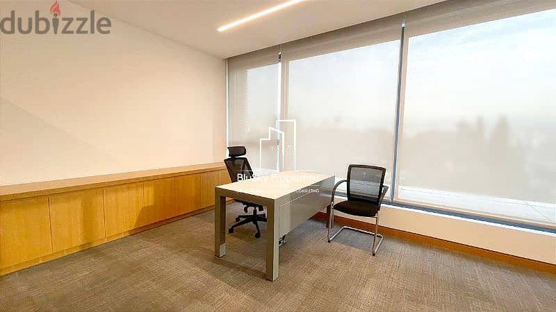 Office 250m² 4 Rooms For RENT In Adliyeh - مكتب للأجار #JF 4