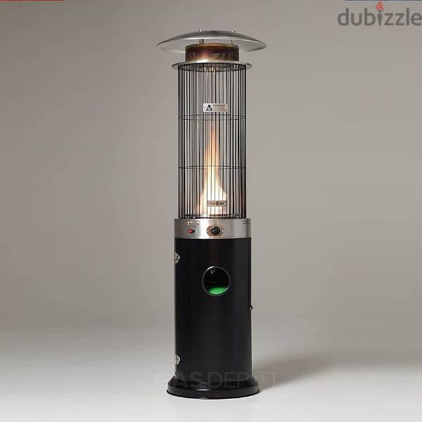 gas outdoor patio heater black دفاية غاز 0