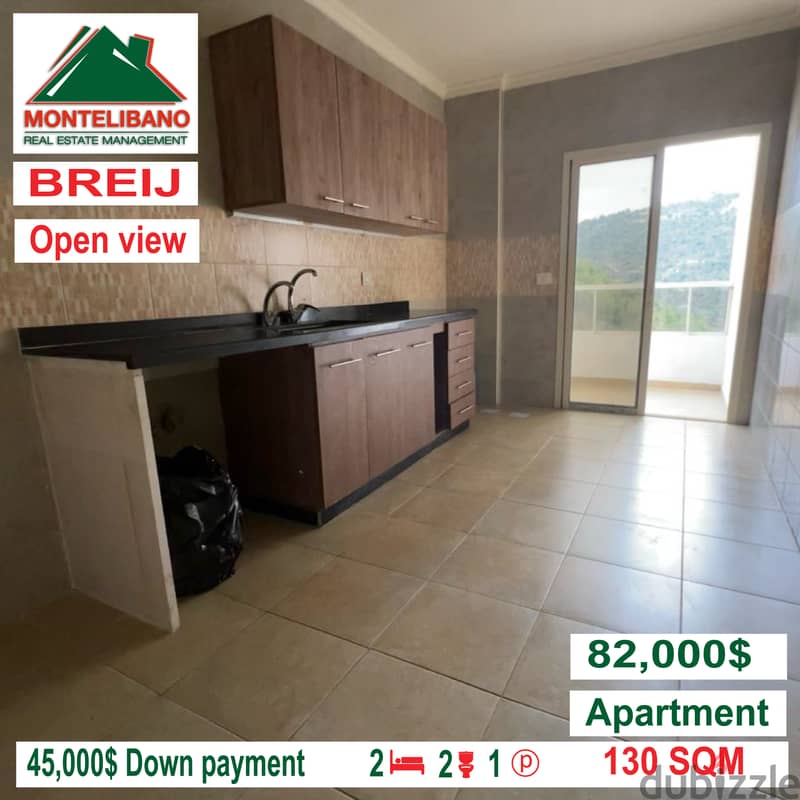 Down payment apartment for sale in BREIJ!!!!! 3