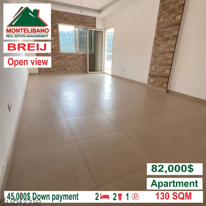 Down payment apartment for sale in BREIJ!!!!! 4