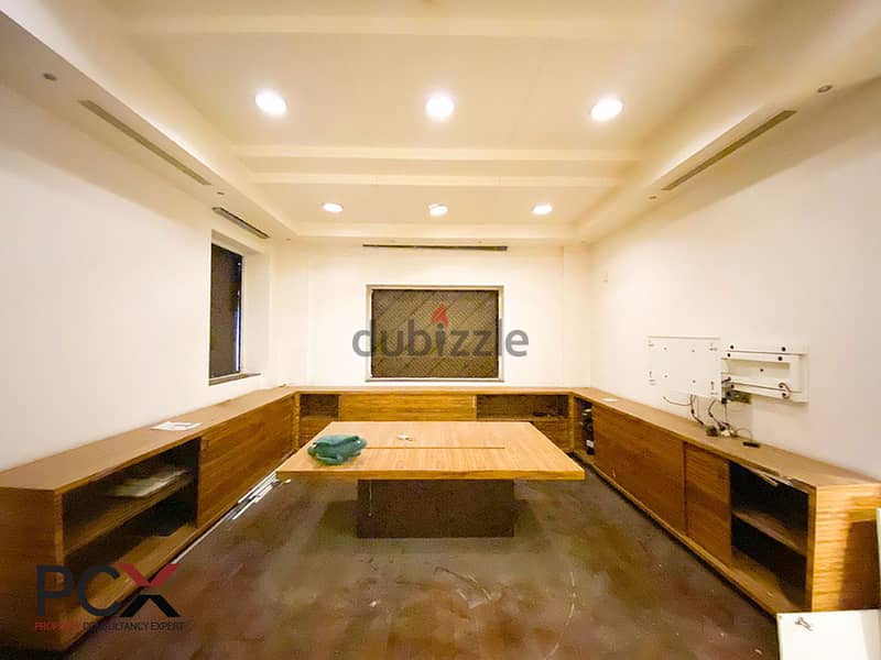 Office For Rent In Achrafieh I Partitioned I Spacious 7