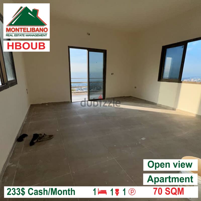 Open view apartment for rent in HBOUB!!! 3