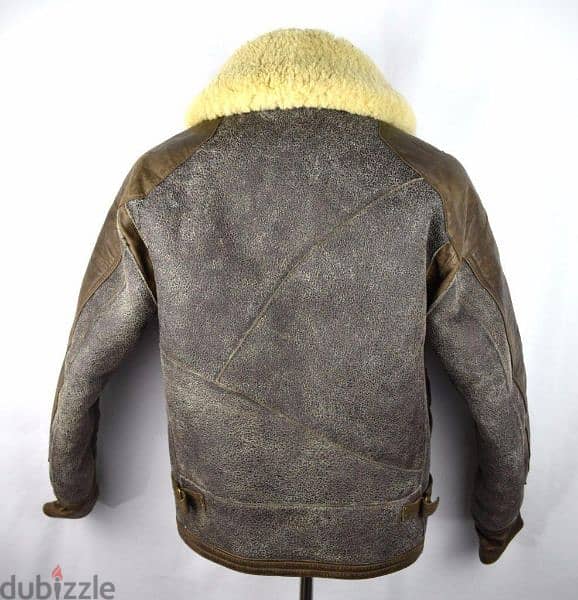 Ralph Lauren authentic shearling leather jacket 1