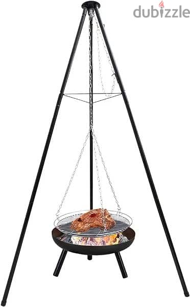 grillmeister/rotating hanging barbecue 1