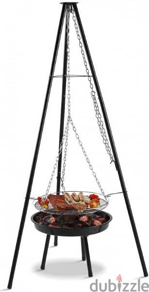 grillmeister/rotating hanging barbecue 2