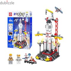 Space Rocket Building Blocks Set 564 Pcs 0