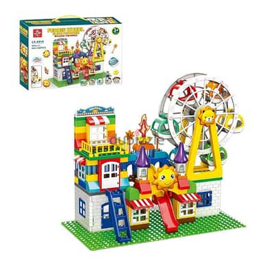 Wheel Paradise City Building Blocks 182 Pcs