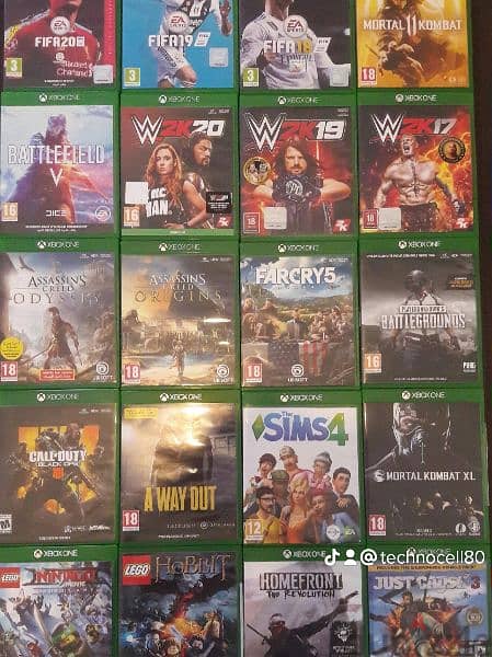 used Xbox one cd games org for sale 1