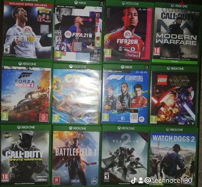 used Xbox one cd games org for sale 2