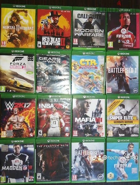 used Xbox one cd games org for sale 3