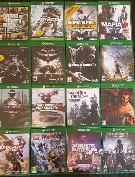 used Xbox one cd games org for sale 4