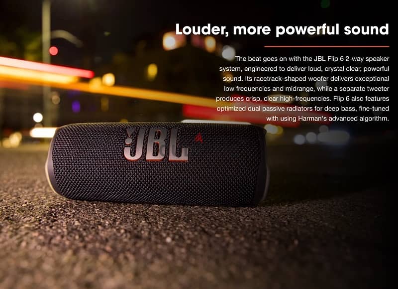 JBL Flip 6 speaker - buffle - open box 5