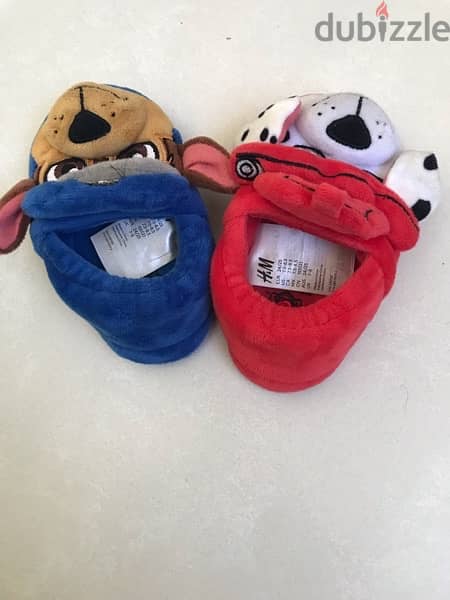 Paw Patrol H&M Slippers size 24/25 1