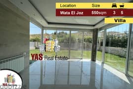 Wata El Joz | 550m2 Villa / Townhouse | High-End |Faitroun Borders|
