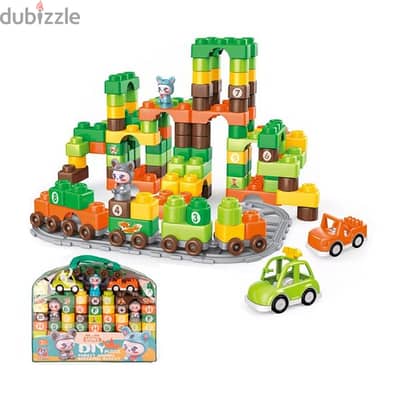 Dinosaur City Building Blocks 100 Pcs