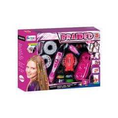 2-in-1 Manicure Braided Hairstyling Design Set 0