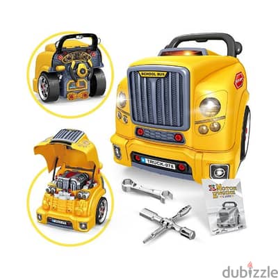 Driving Electric DIY Repair Big Truck School Bus Set