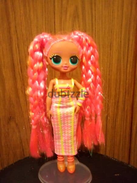 LOL NEON SERIES LIGHTS DAZZLE MGA Great doll, Her Own Wear+Shoes=30$ 7