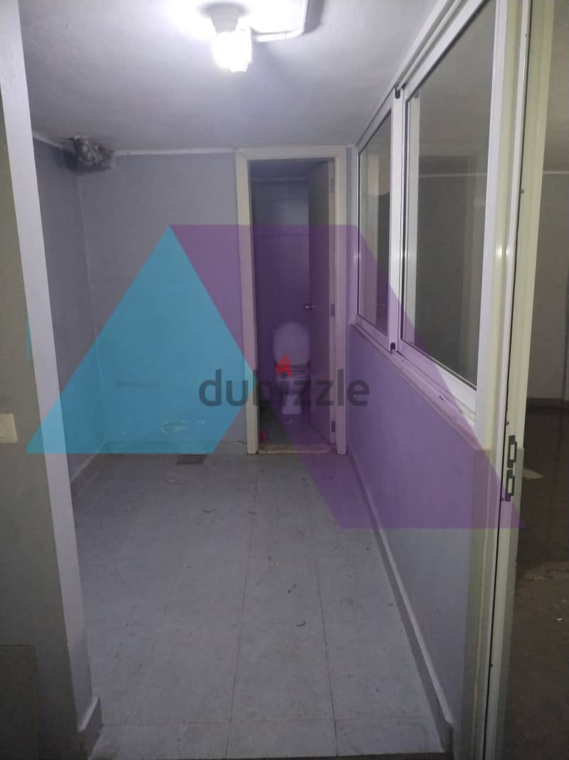 A 600 m2 warehouse for rent in Mansourieh, main road 13