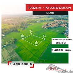 Land for sale in Faqra Kfardebian 14 000 sqm ref#nw56314 0