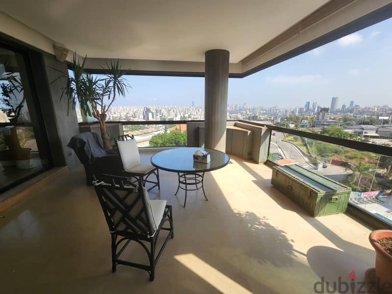 L05408-Furnished Modern Apartment For Rent In Baabda With Open View 7