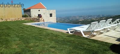 L07787-Villa for Sale in a Calm Area in Aleleh Batroun