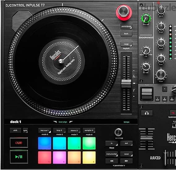 Hercules DJ DJControl Inpulse T7 2-deck Motorized DJ Controller 3