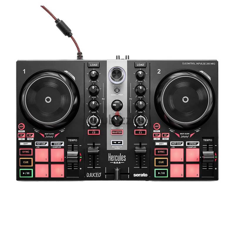 Hercules DJ DJControl Inpulse 200 mk2 2-channel DJ Controller 3
