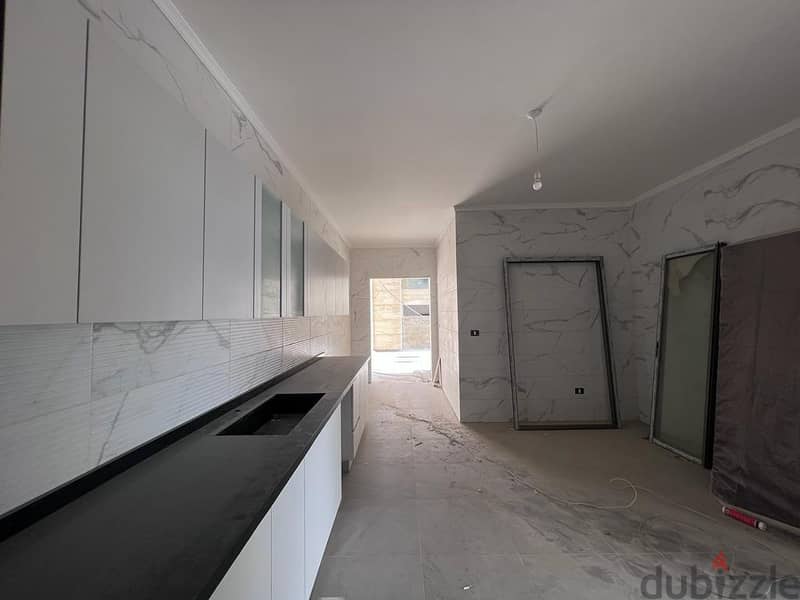Brand New Apartment with Terrace For Sale in Baabdat 13