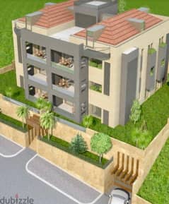 Brand New Apartment with Garden For Sale in Baabdat