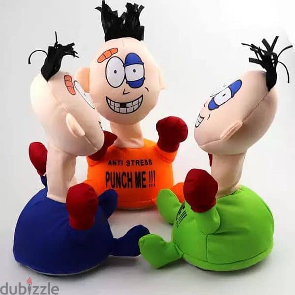 Punch ME Dol Cartoon Electric Plush Toy 2