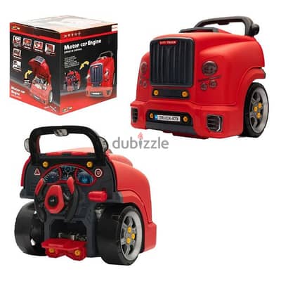 Driving Electric DIY Repair Big Truck Fire Fighter Set