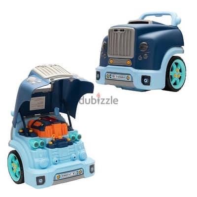 Driving Electric DIY Repair Big Truck Police Set