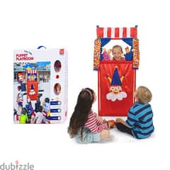 Theatre Playset With Puppets