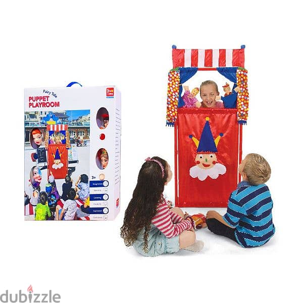 Theatre Playset With Puppets 0