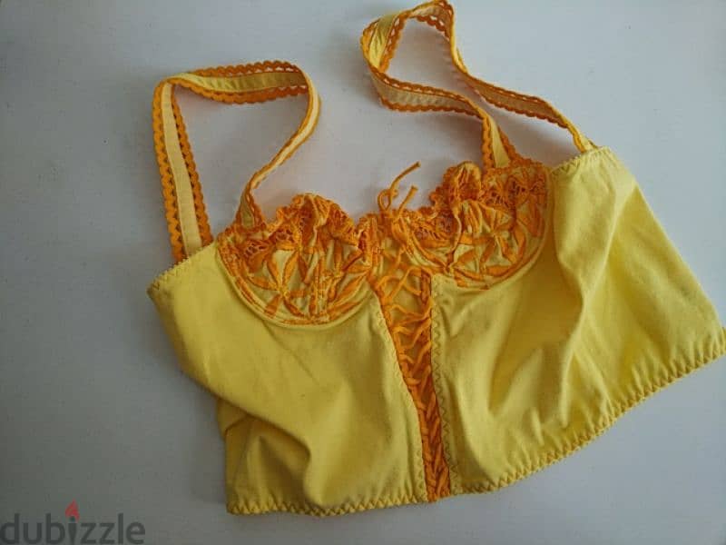 Aubade yellow bra made in France Not Negotiable Clothing for