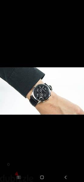 Emporio Armani original watch chronographe black 3
