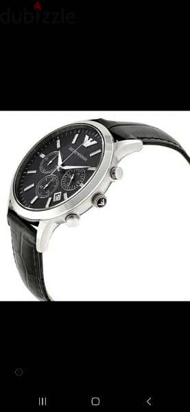 Emporio Armani original watch chronographe black 12