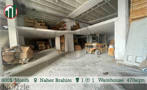 Warehouse for rent in Naher Brahim! 0