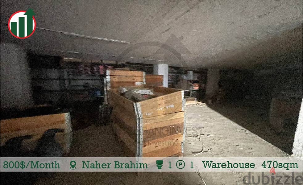 Warehouse for rent in Naher Brahim! 2
