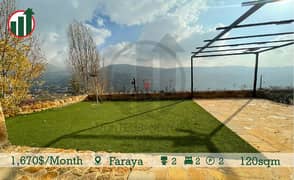 Fully Furnished House for rent  in Faraya! 0