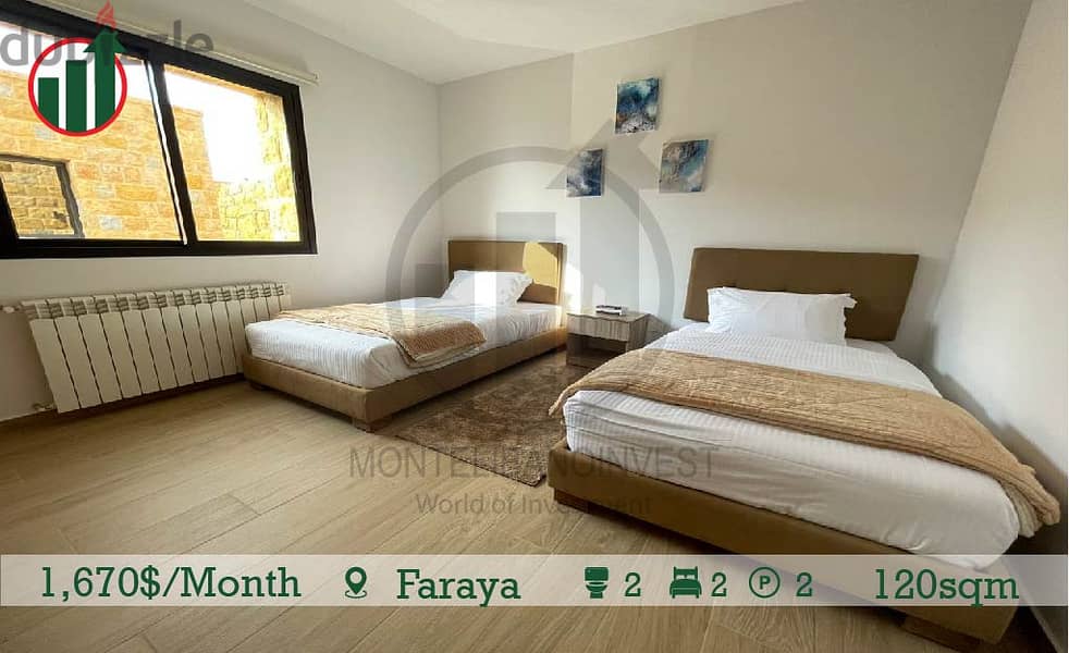 Fully Furnished House for rent  in Faraya! 7