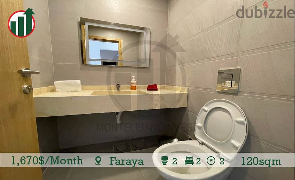 Fully Furnished House for rent  in Faraya! 9