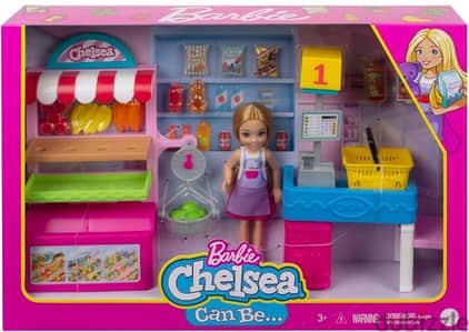 Barbie Chelsea Can Be Snack Stand Playset with Blonde Chelsea Doll