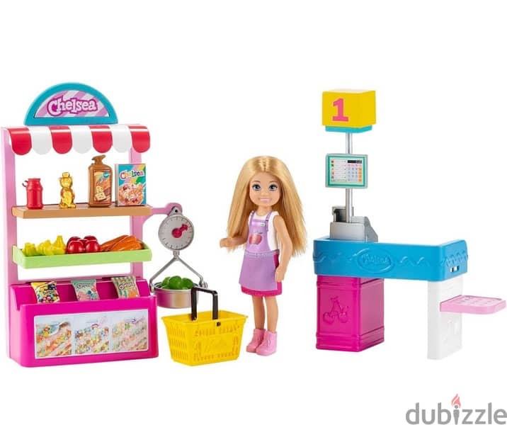 Barbie Chelsea Can Be Snack Stand Playset with Blonde Chelsea Doll 1